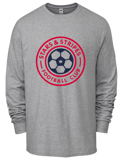 Stars & Stripes Soccer Men's Long-Sleeve T-Shirt | Swagsta