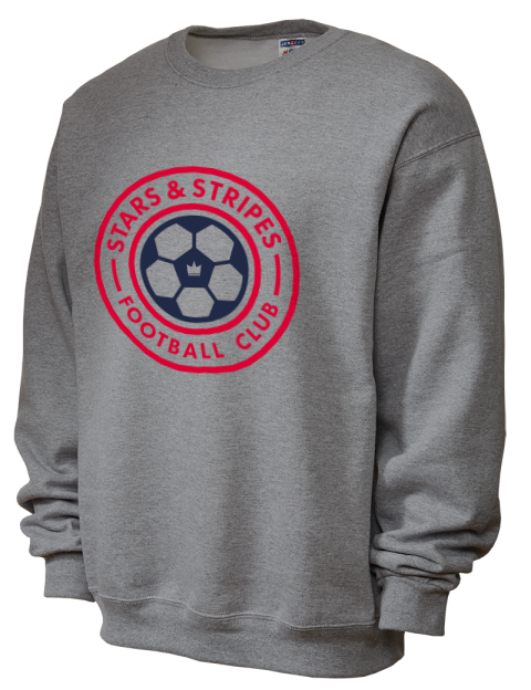 Stars & Stripes Soccer Unisex Crewneck Sweatshirt | Swagsta