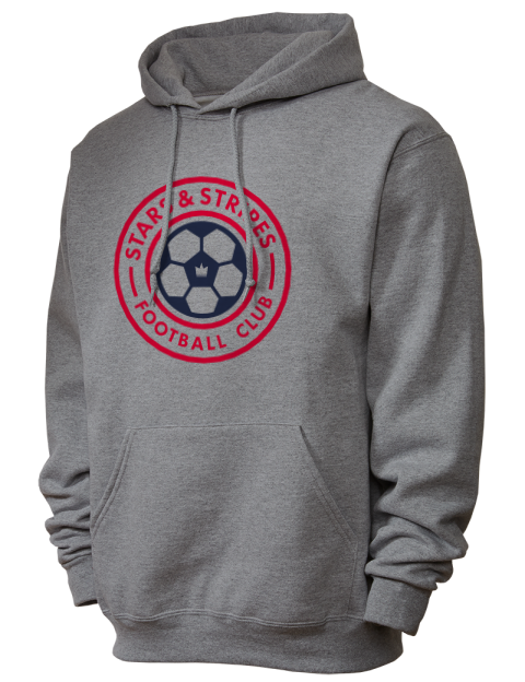 Stars & Stripes Soccer Unisex Hooded Sweatshirt | Swagsta