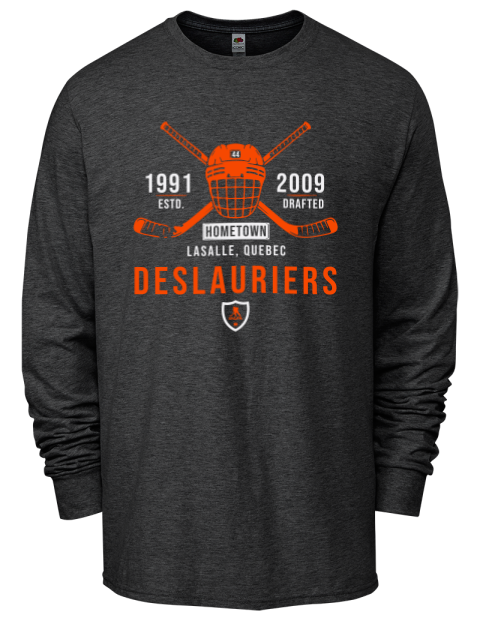 Heritage Nicolas Deslauriers Men's Long-Sleeve T-Shirt | Swagsta