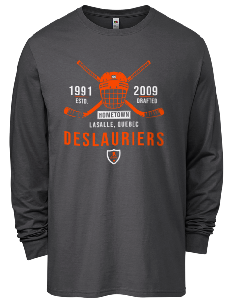 Heritage Nicolas Deslauriers Men's Long-Sleeve T-Shirt | Swagsta