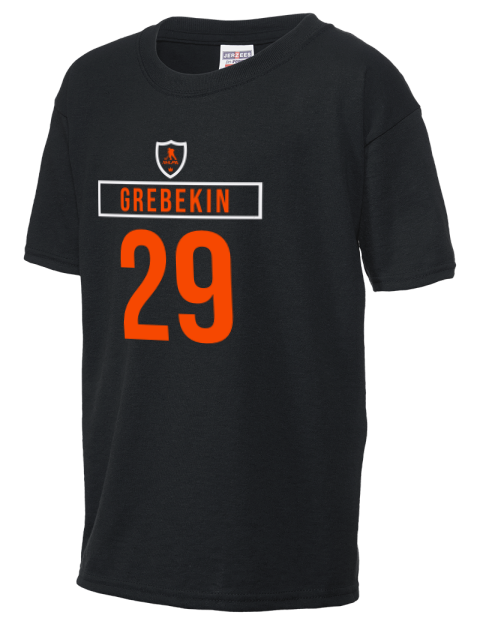 Away Jersey Nikita Grebekin Youth T-Shirt | Swagsta