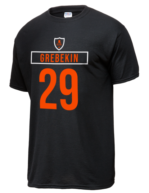 Away Jersey Nikita Grebekin Dri-Power Unisex T-Shirt | Swagsta