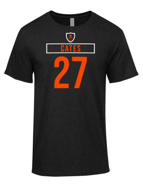 Away Jersey Noah Cates Premium Ring-Spun Cotton Unisex T-Shirt | Swagsta