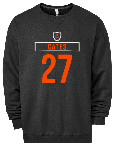 Away Jersey Noah Cates Premium Unisex Crewneck Sweatshirt | Swagsta