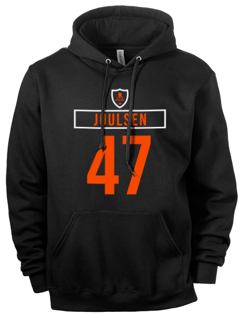 Away Jersey Noah Juulsen Eco Premium Unisex Hooded Sweatshirt | Swagsta