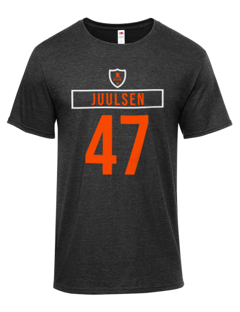 Away Jersey Noah Juulsen Iconic Men's T-Shirt | Swagsta