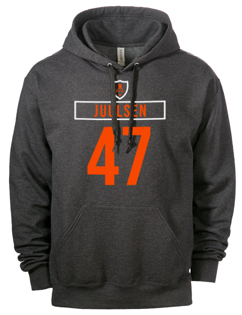 Away Jersey Noah Juulsen Eco Premium Unisex Hooded Sweatshirt | Swagsta