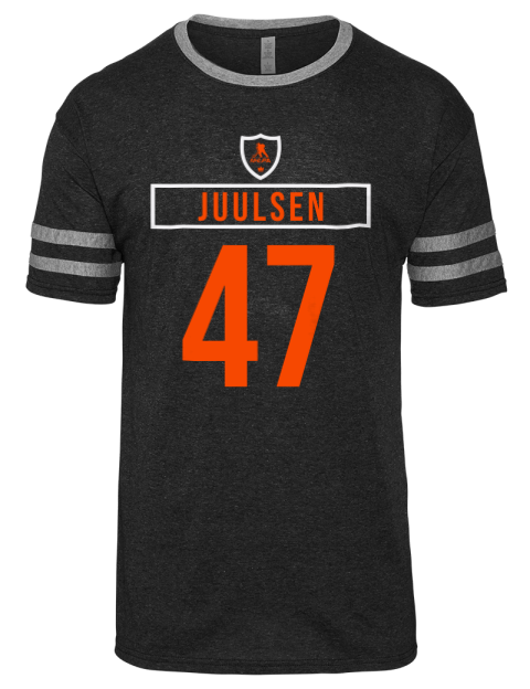 Away Jersey Noah Juulsen Men's Tri-Blend T-Shirt | Swagsta