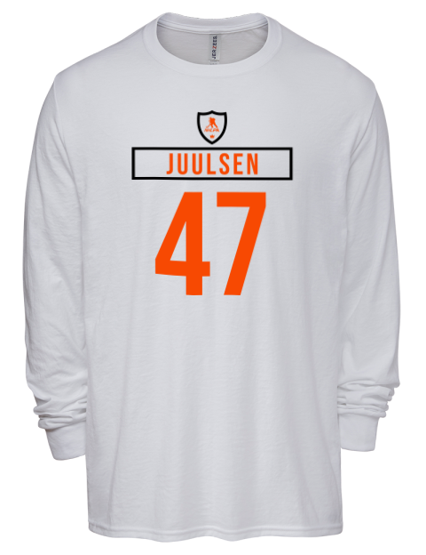 Home Jersey Noah Juulsen Men's Premium Blend Long Sleeve-T-Shirt | Swagsta
