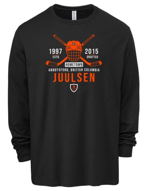 Heritage Noah Juulsen Men's Premium Blend Long Sleeve-T-Shirt | Swagsta