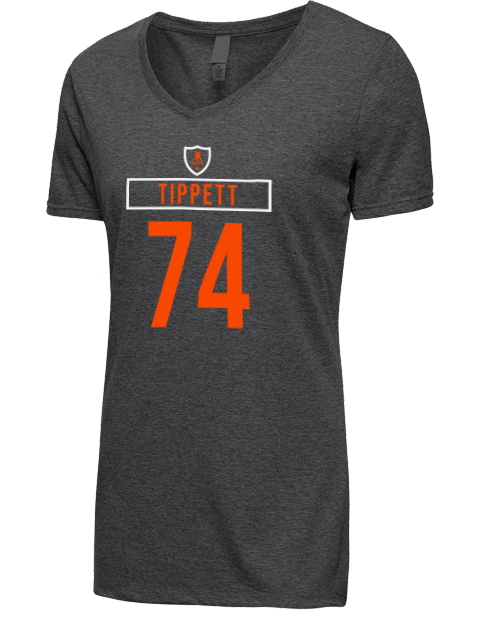 Away Jersey Owen Tippett Premium Ladies V-Neck T-Shirt | Swagsta