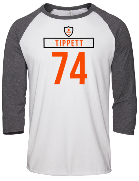Home Jersey Owen Tippett Unisex Premium Three-Quarter Raglan T-Shirt | Swagsta