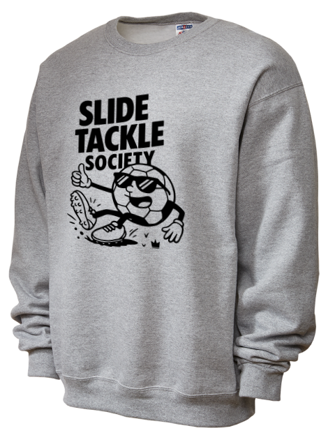 Slide Tackle Society Soccer Unisex Crewneck Sweatshirt | Swagsta