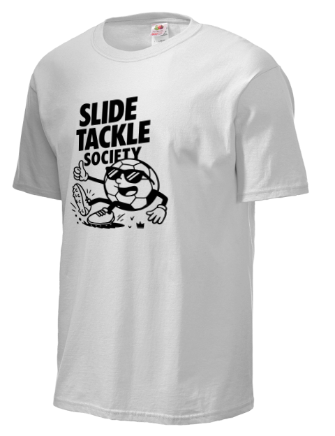 Slide Tackle Society Soccer Unisex T-Shirt | Swagsta