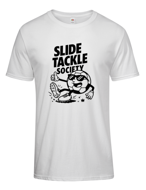 Slide Tackle Society Soccer Men's Premium T-Shirt | Swagsta