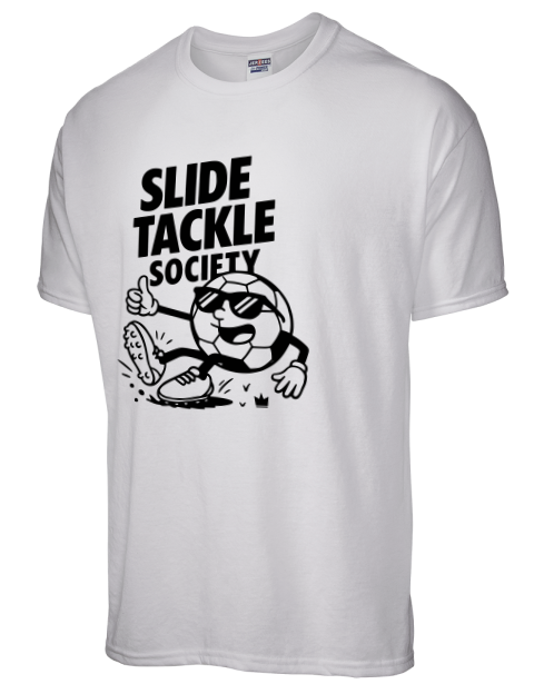 Slide Tackle Society Soccer Dri-Power Unisex T-Shirt | Swagsta