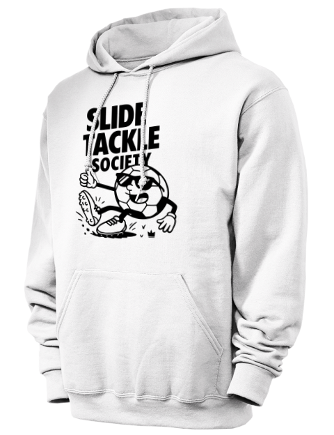 Slide Tackle Society Soccer Unisex Hooded Sweatshirt | Swagsta