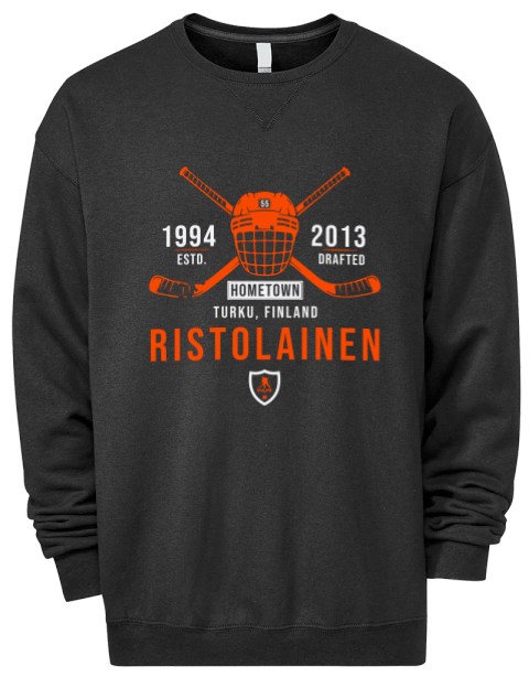 Heritage Rasmus Ristolainen Premium Unisex Crewneck Sweatshirt | Swagsta