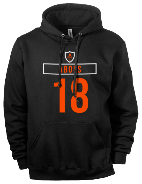 Away Jersey Rodrigo Abols Eco Premium Unisex Hooded Sweatshirt | Swagsta