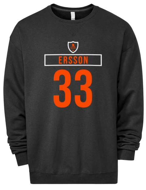 Away Jersey Samuel Ersson Premium Unisex Crewneck Sweatshirt | Swagsta