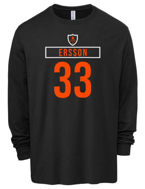 Away Jersey Samuel Ersson Men's Premium Blend Long Sleeve-T-Shirt | Swagsta