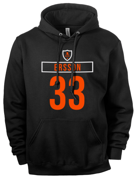 Away Jersey Samuel Ersson Eco Premium Unisex Hooded Sweatshirt | Swagsta