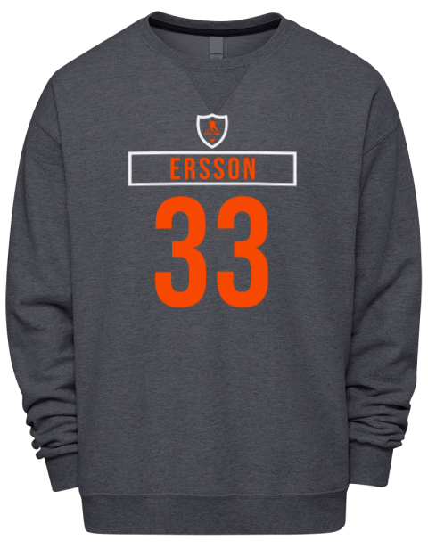 Away Jersey Samuel Ersson Premium Unisex Crewneck Sweatshirt | Swagsta