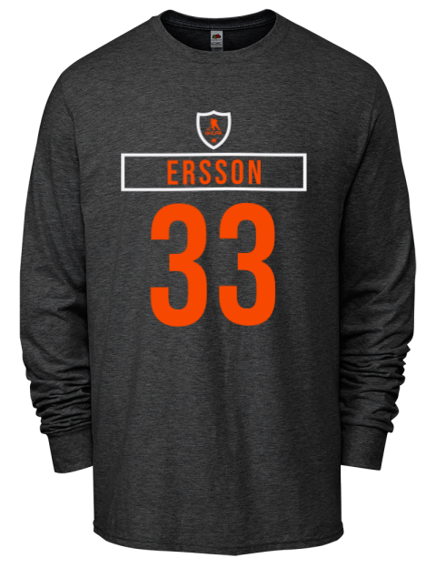 Away Jersey Samuel Ersson Men's Long-Sleeve T-Shirt | Swagsta