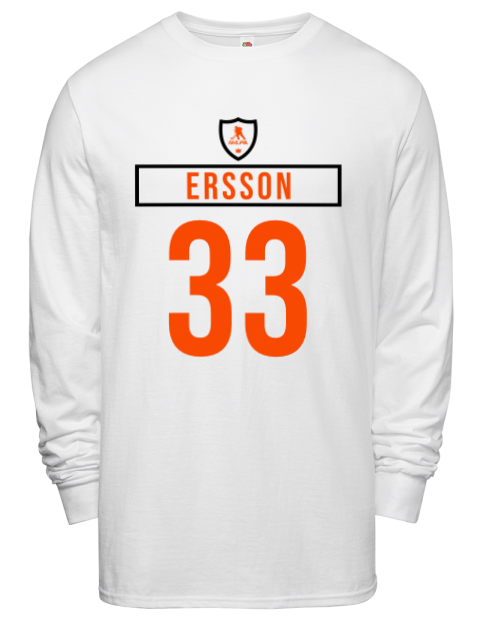Home Jersey Samuel Ersson Men's Long-Sleeve T-Shirt | Swagsta