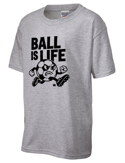 Ball is Life Soccer Youth T-Shirt | Swagsta