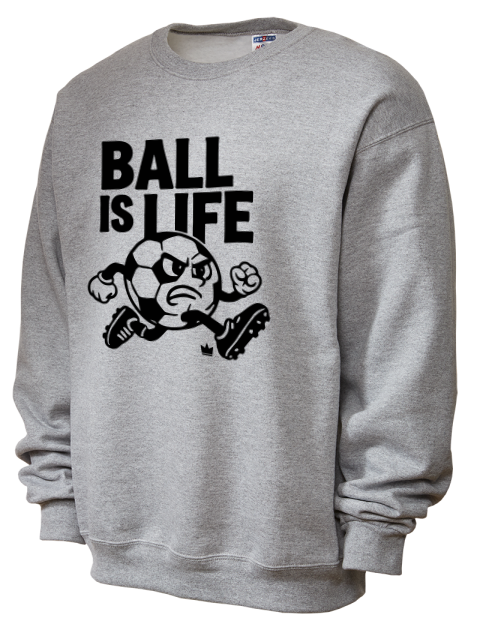 Ball is Life Soccer Unisex Crewneck Sweatshirt | Swagsta