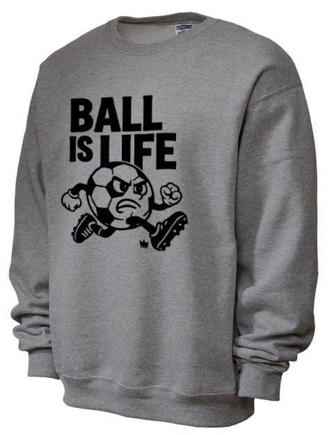 Ball is Life Soccer Unisex Crewneck Sweatshirt | Swagsta