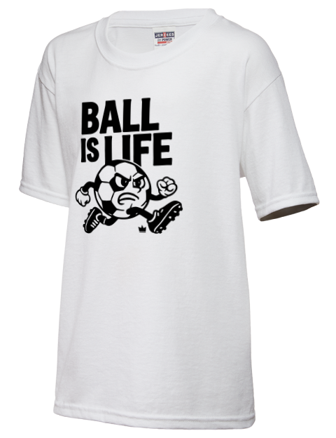 Ball is Life Soccer Youth T-Shirt | Swagsta