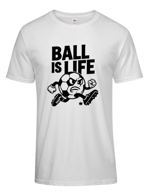 Ball is Life Soccer Men's Premium T-Shirt | Swagsta