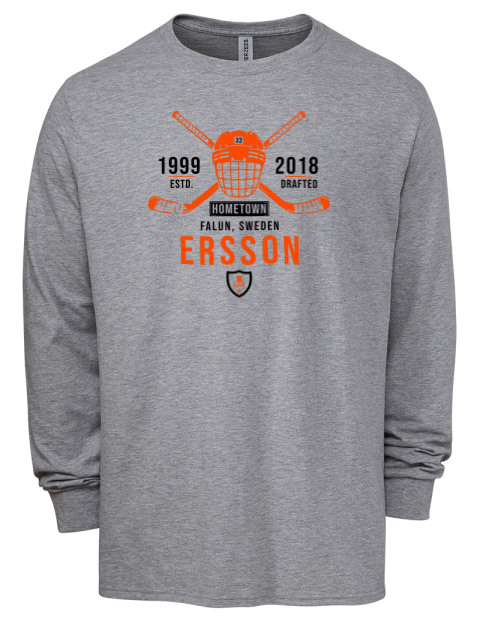 Classic Heritage Samuel Ersson Men's Premium Blend Long Sleeve-T-Shirt | Swagsta
