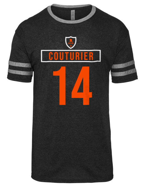 Away Jersey Sean Couturier Men's Tri-Blend T-Shirt | Swagsta