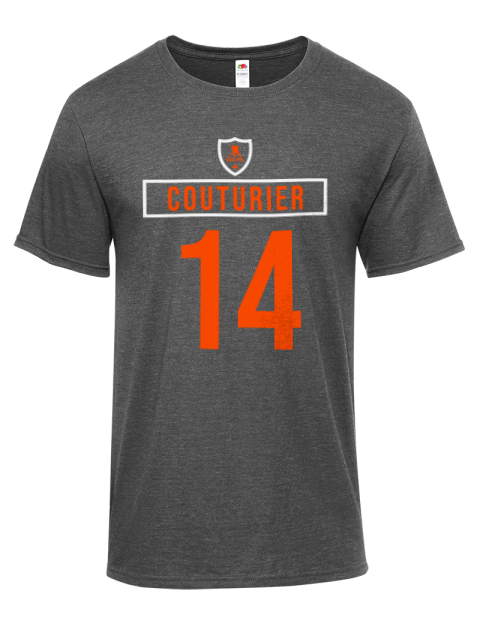 Away Jersey Sean Couturier Iconic Men's T-Shirt | Swagsta