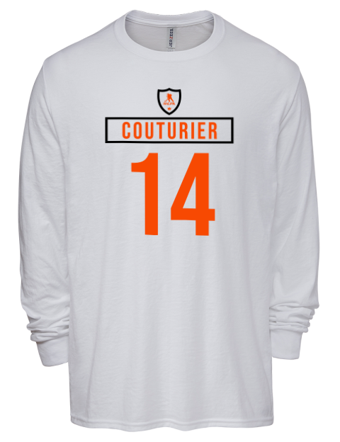 Home Jersey Sean Couturier Men's Premium Blend Long Sleeve-T-Shirt | Swagsta