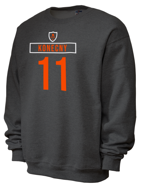 Away Jersey Travis Konecny Unisex Crewneck Sweatshirt | Swagsta