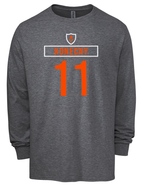 Away Jersey Travis Konecny Men's Premium Blend Long Sleeve-T-Shirt | Swagsta