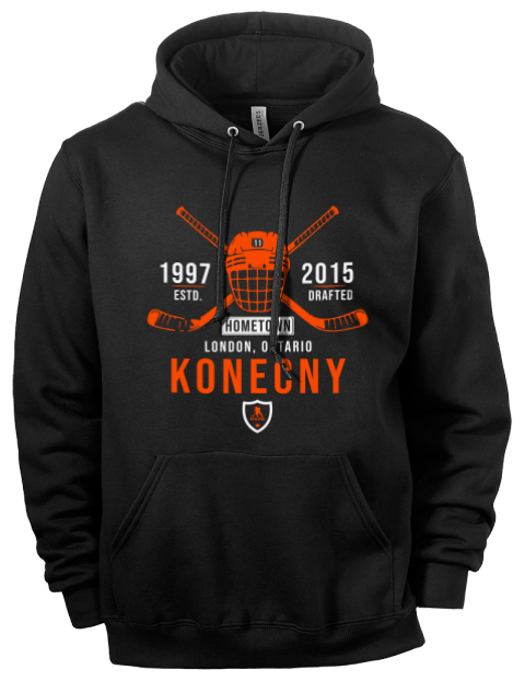 Heritage Travis Konecny Eco Premium Unisex Hooded Sweatshirt | Swagsta