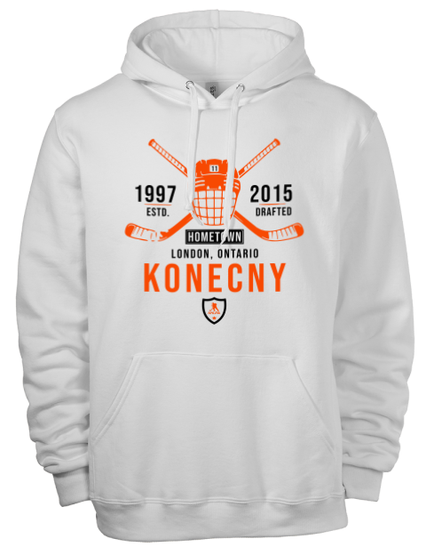 Classic Heritage Travis Konecny Eco Premium Unisex Hooded Sweatshirt | Swagsta