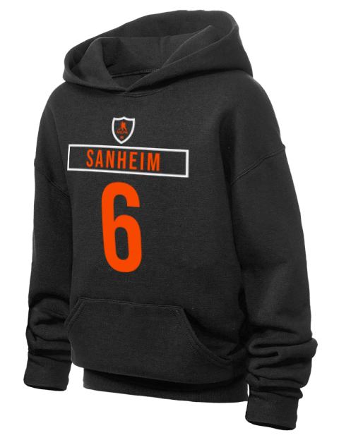 Away Jersey Travis Sanheim Youth Hooded Sweatshirt | Swagsta
