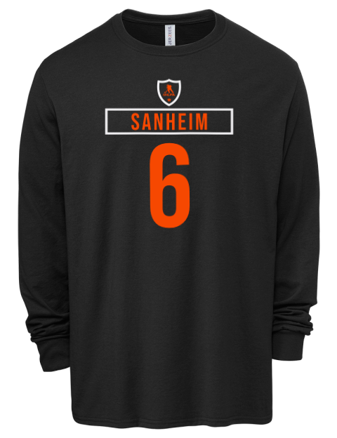 Away Jersey Travis Sanheim Men's Premium Blend Long Sleeve-T-Shirt | Swagsta
