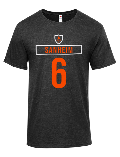 Away Jersey Travis Sanheim Iconic Men's T-Shirt | Swagsta