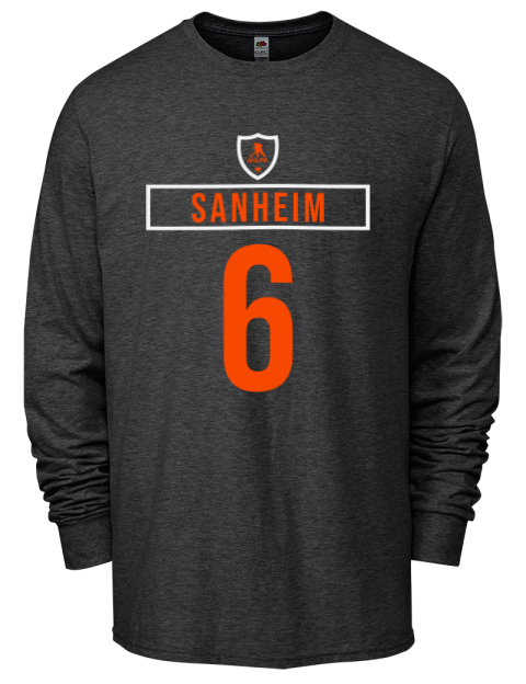 Away Jersey Travis Sanheim Men's Long-Sleeve T-Shirt | Swagsta