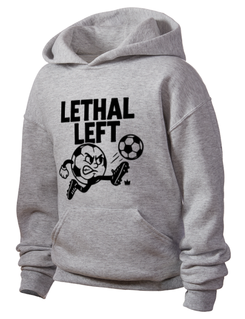 Lethal Left Soccer Youth Hooded Sweatshirt | Swagsta