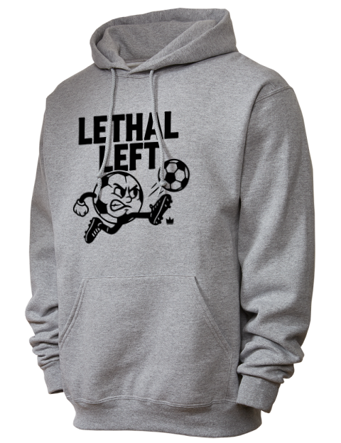 Lethal Left Soccer Unisex Hooded Sweatshirt | Swagsta