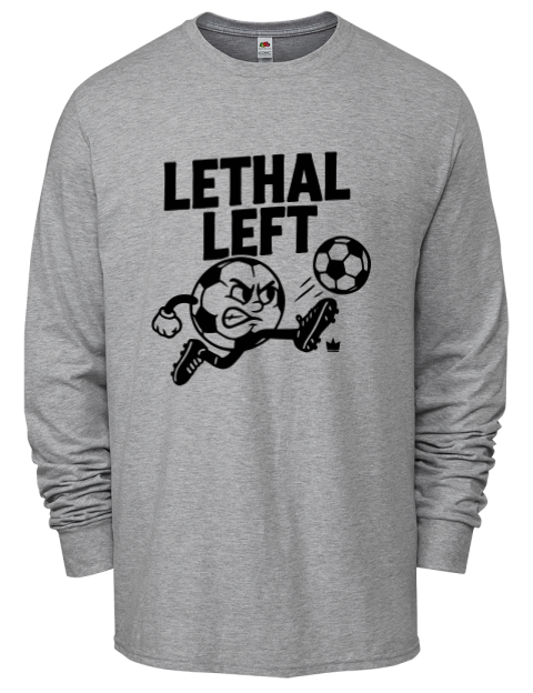 Lethal Left Soccer Men's Long-Sleeve T-Shirt | Swagsta